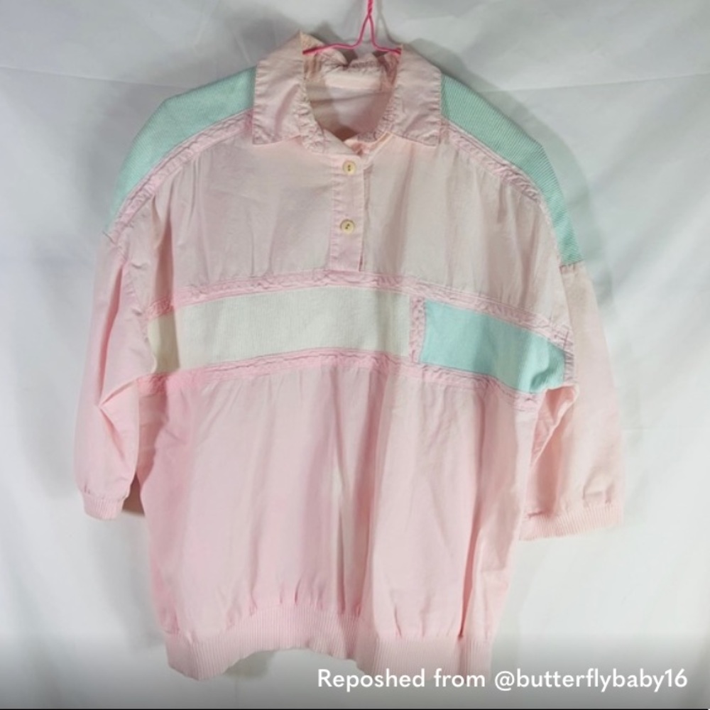 Vintage Light Pink Top - Picture 1 of 7
